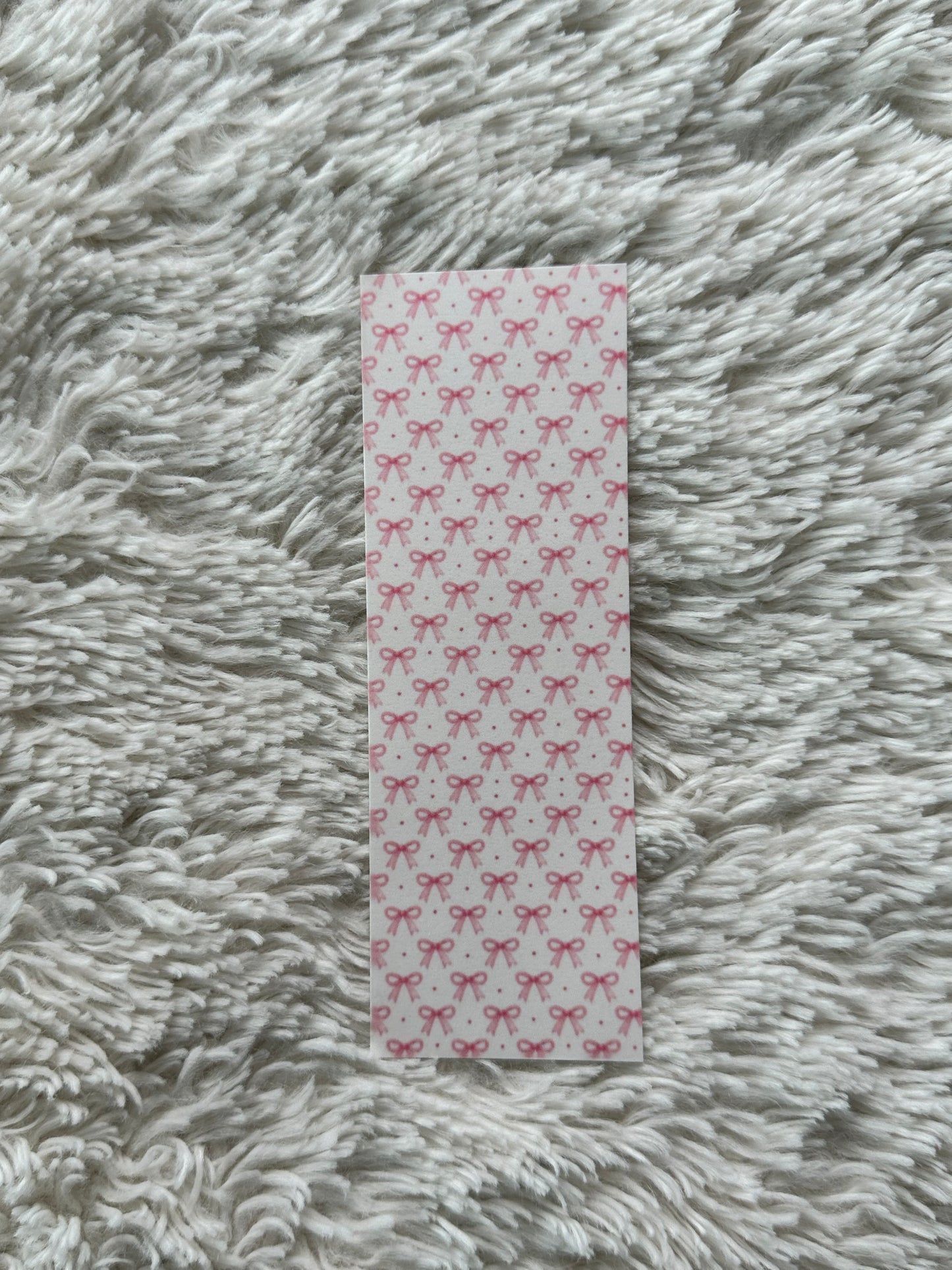 Pink Bows - Bookmark