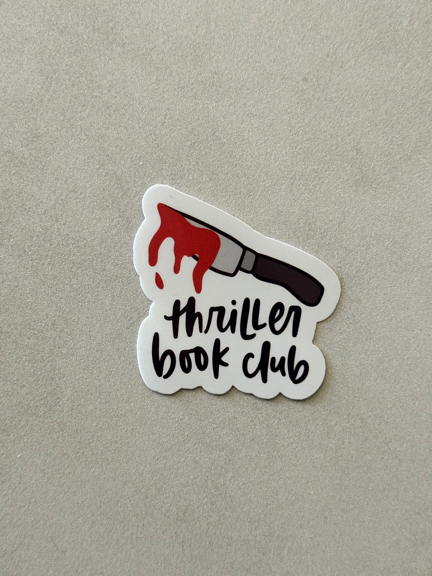 Thriller Book Club - Sticker
