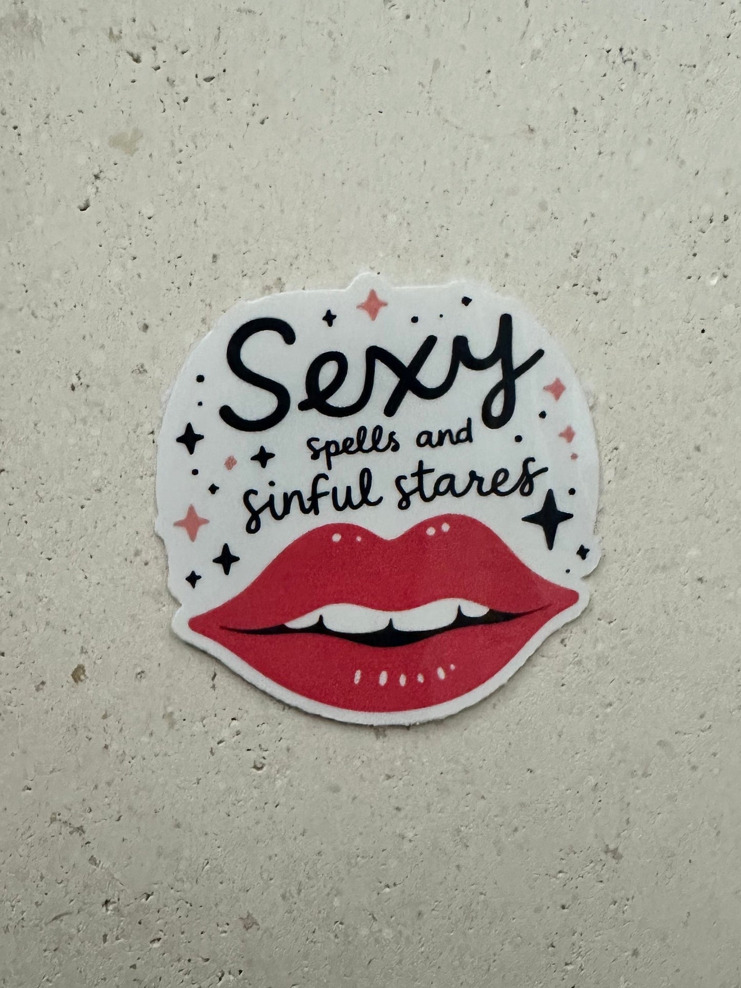 Sexy Spells & Sinful Stares - Sticker