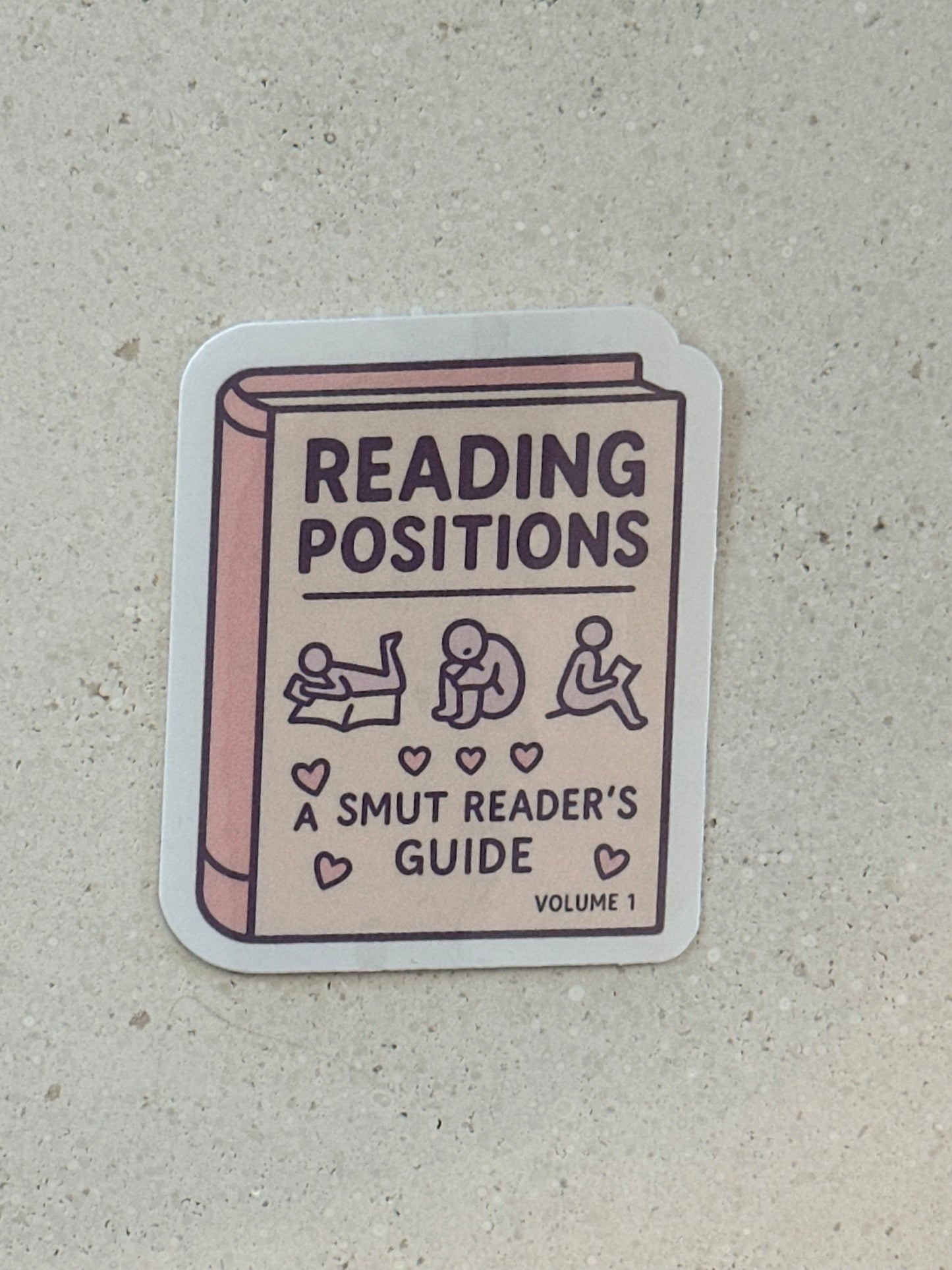 Reading Positions - Sticker