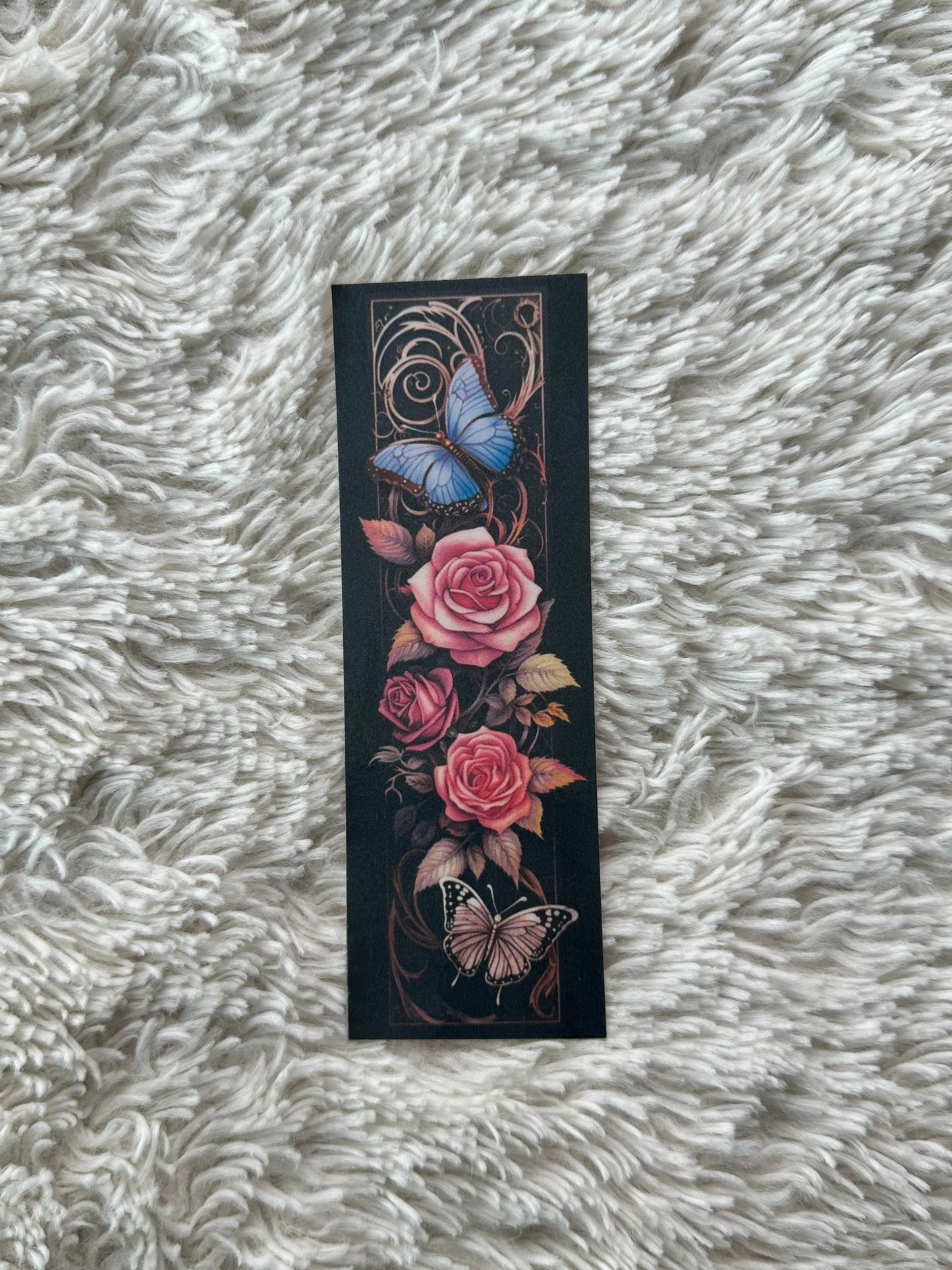 Butterflies & Roses - Bookmark (11)