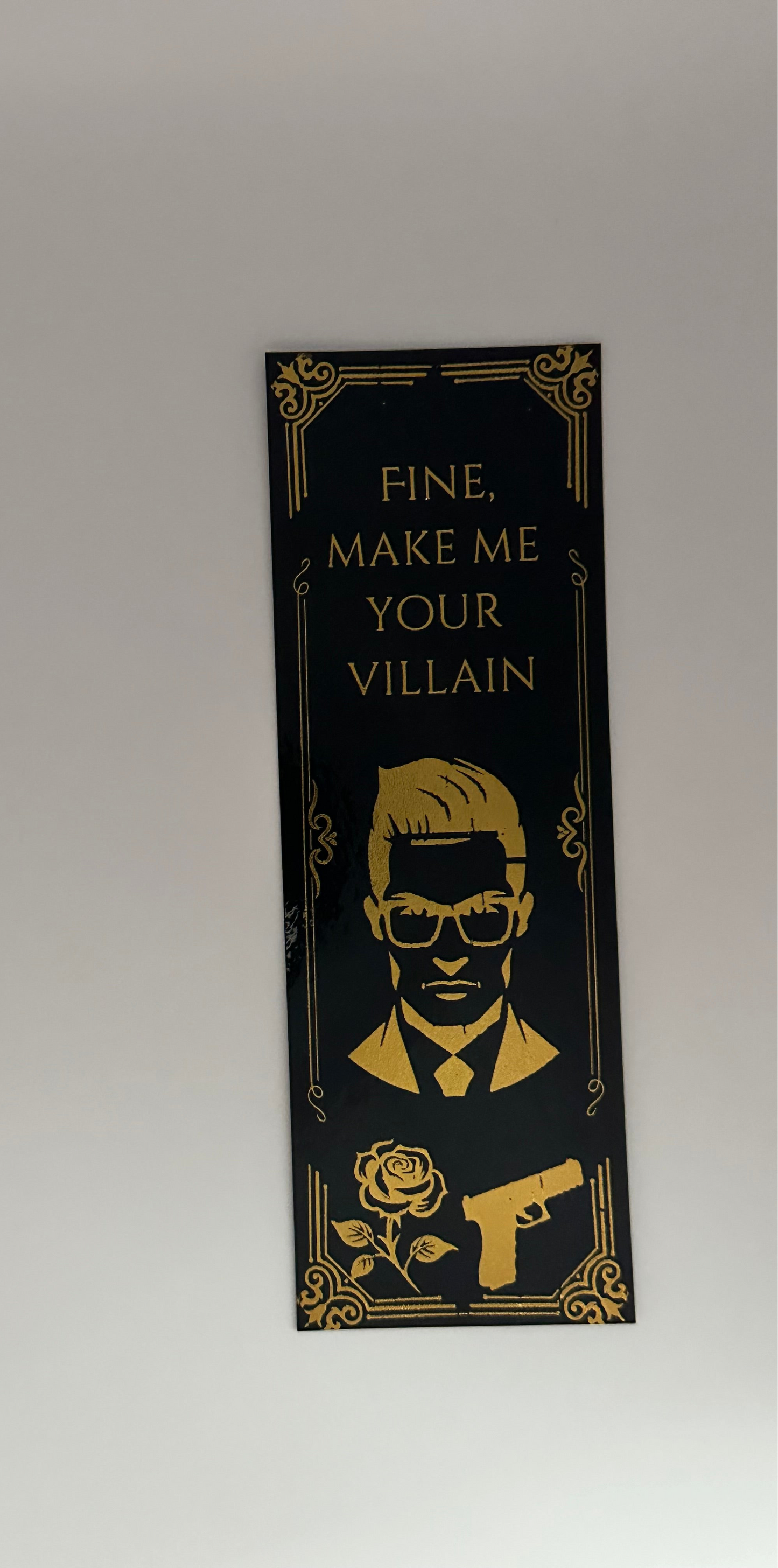Villain - Foil Bookmark (Gold)