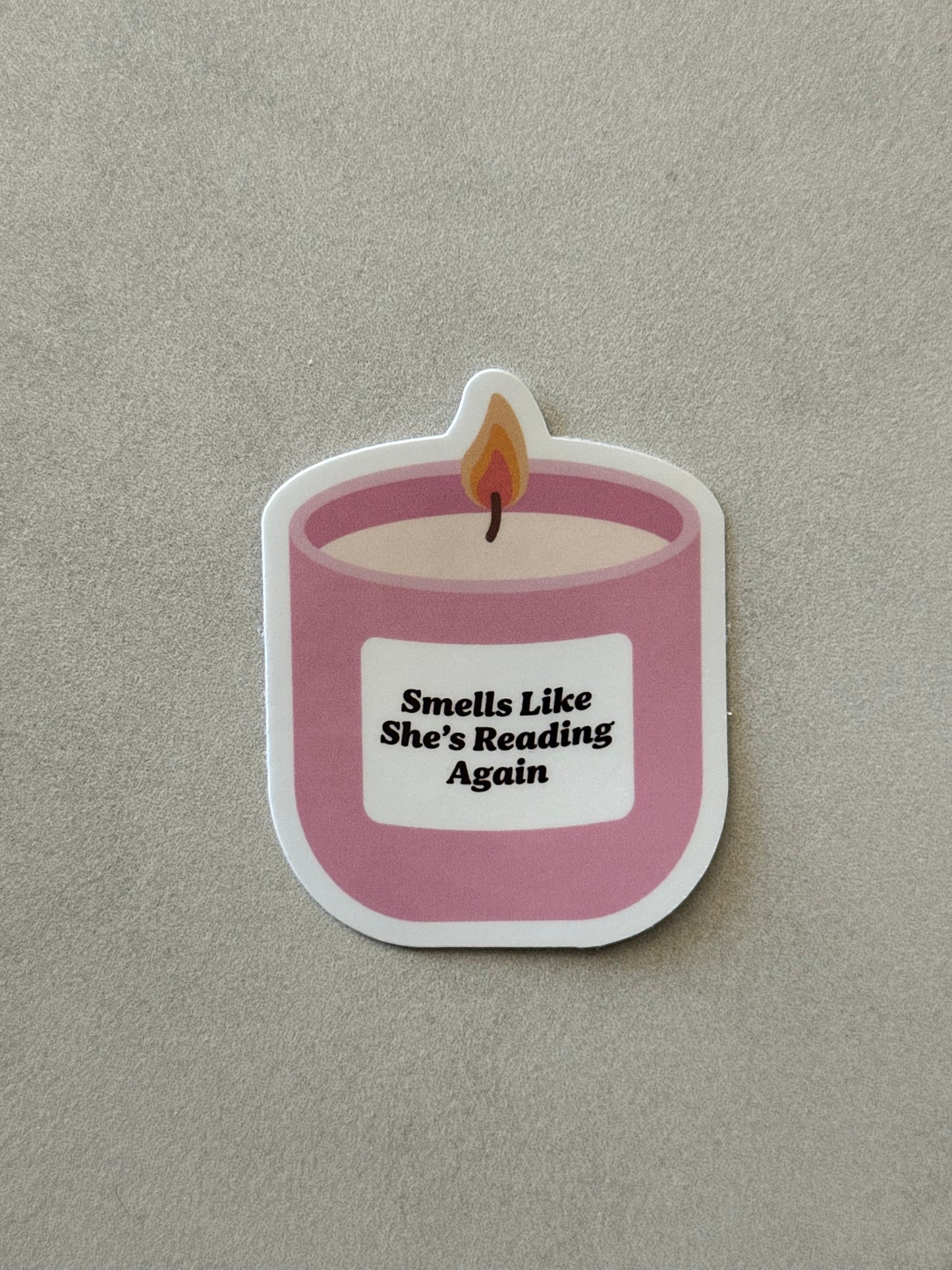 Smells Like She’s Reading Again - Sticker