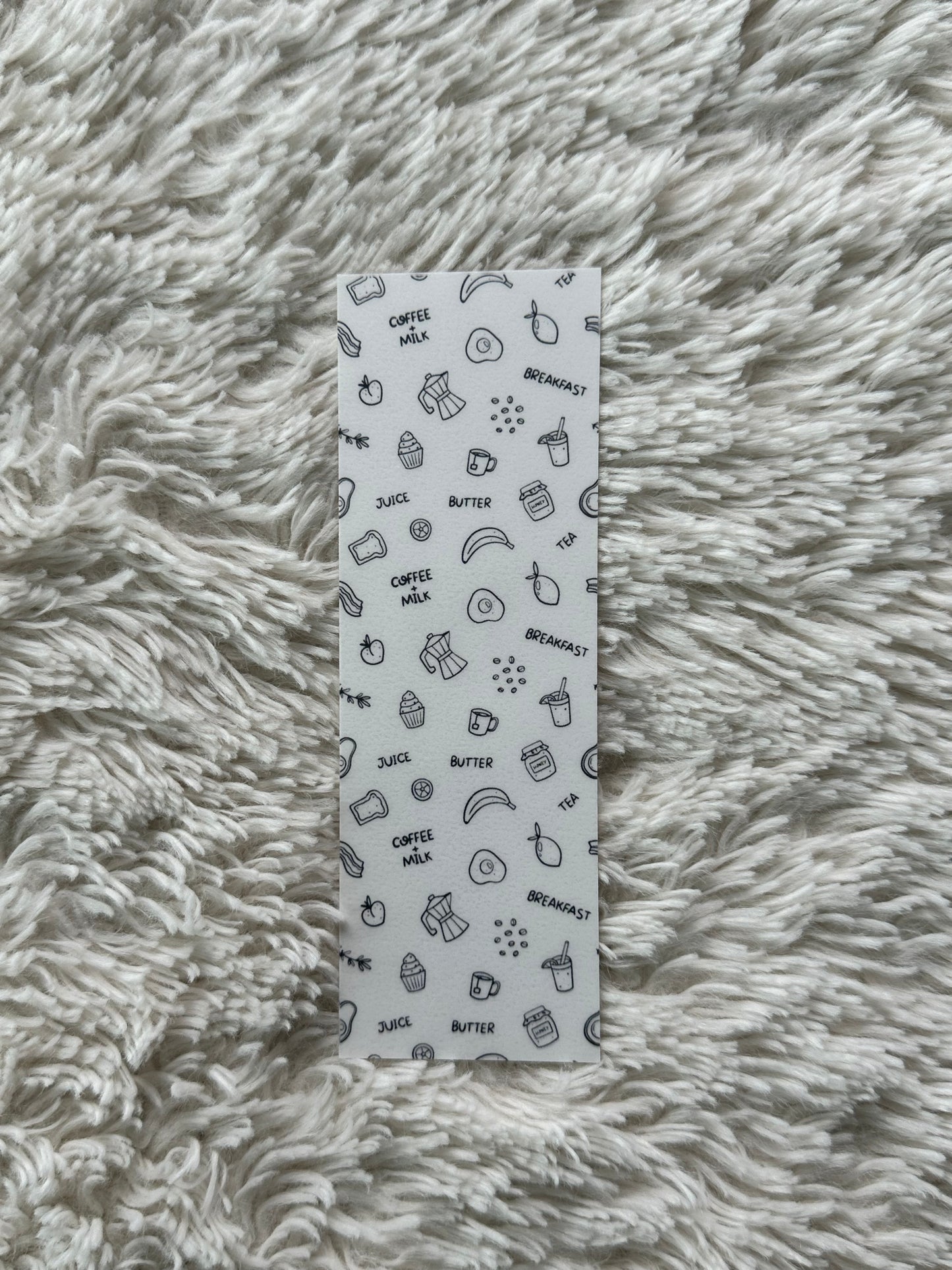 Breakfast - Bookmark
