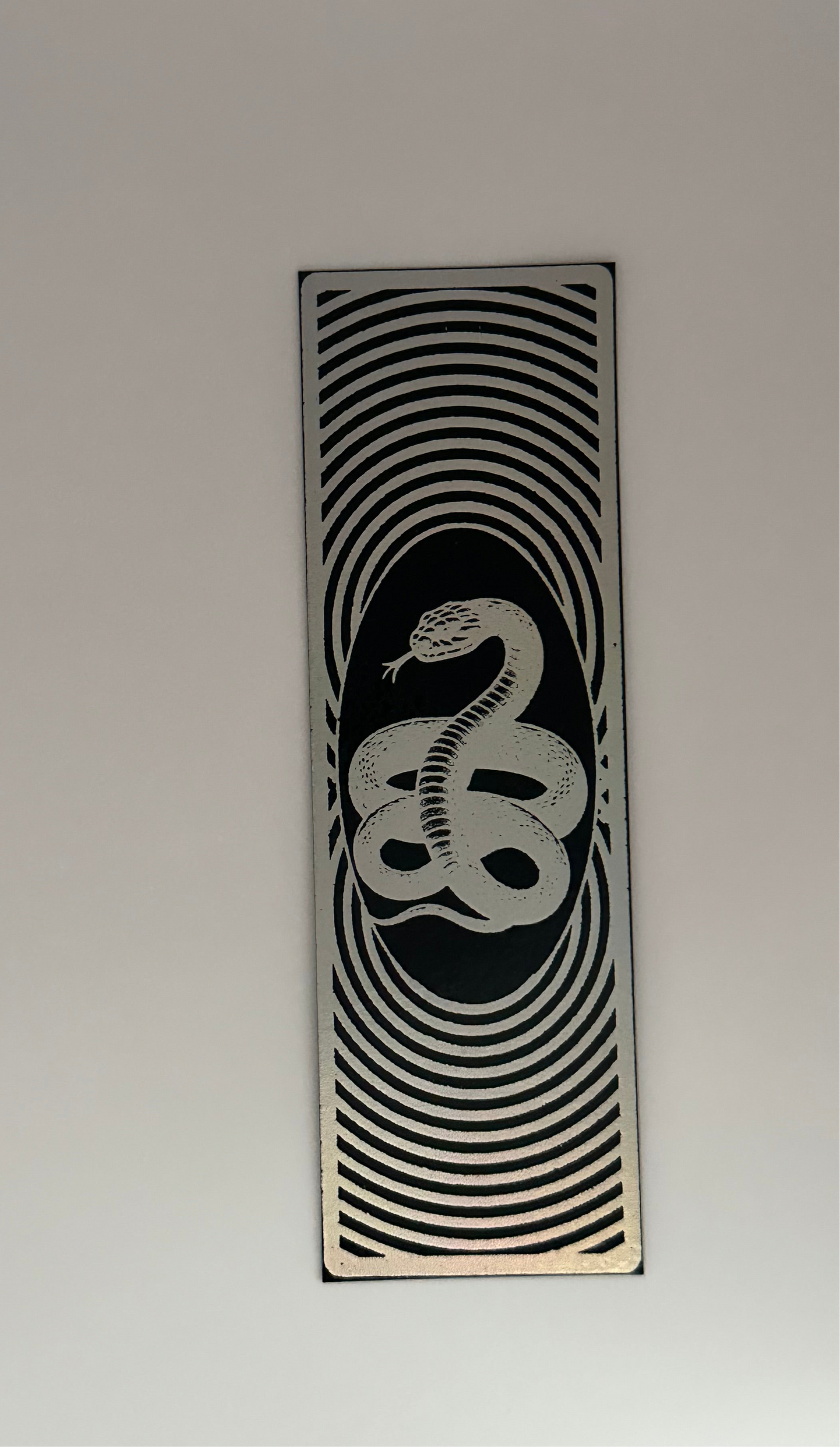 Serpent - Foil Bookmark - (Silver Holographic)