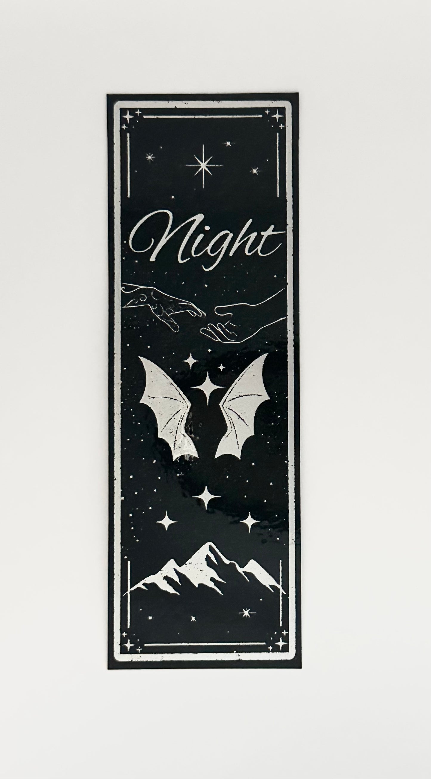 Night - Foil Bookmark - (Silver Holographic)