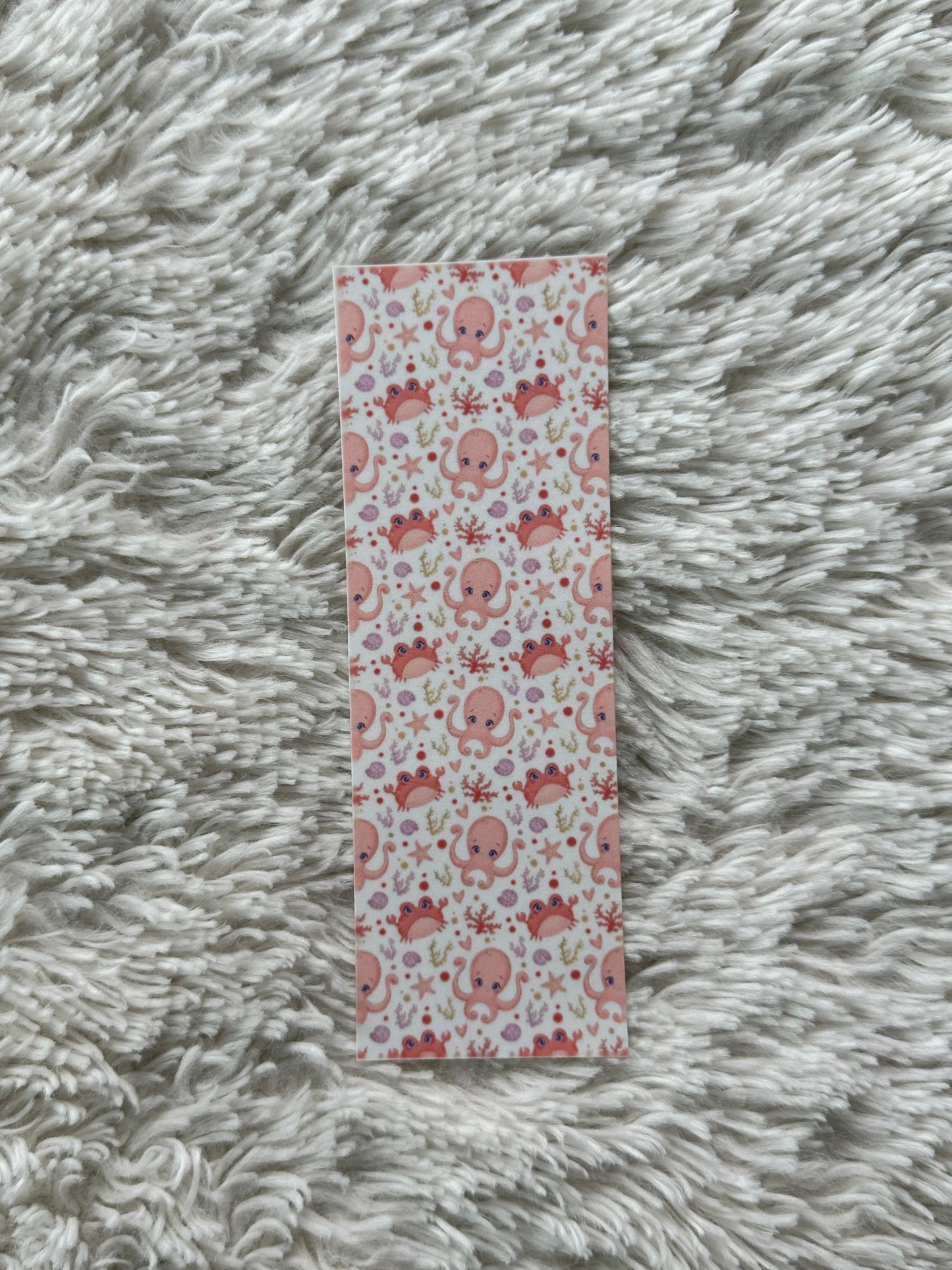 Crab & Octopus - Bookmark