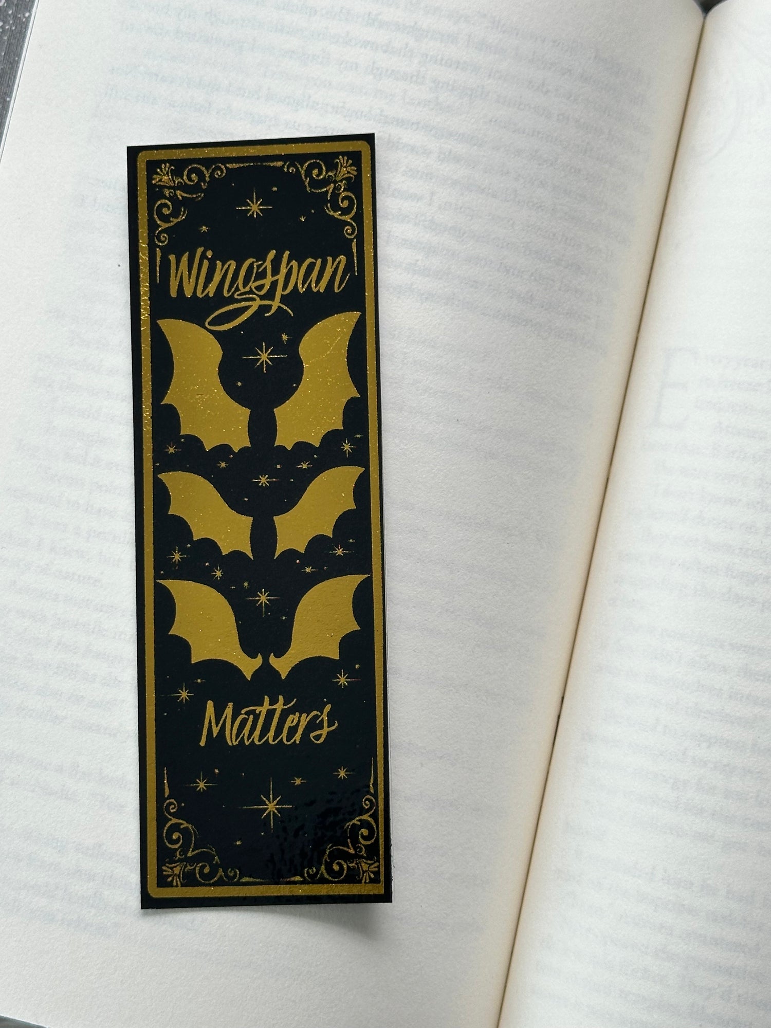 Gold Foil Bookmarks