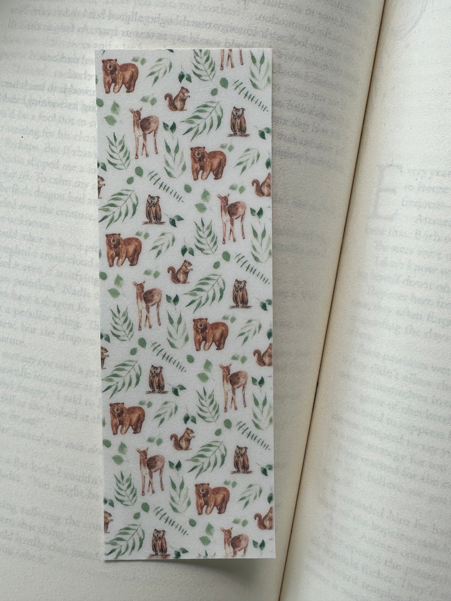 Forest Animals -Bookmark