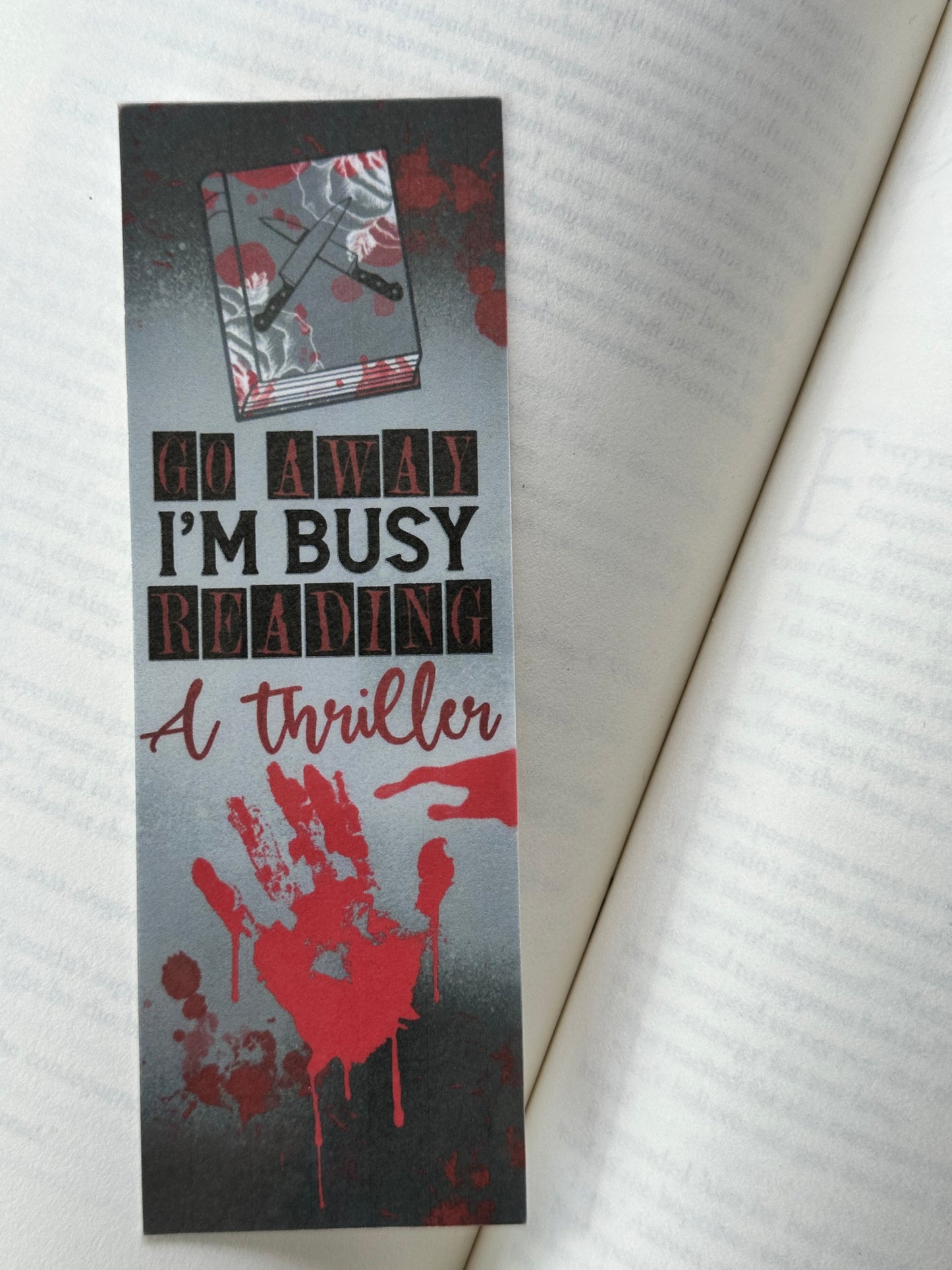 Thriller Bookmark Bundle - 4 Pack
