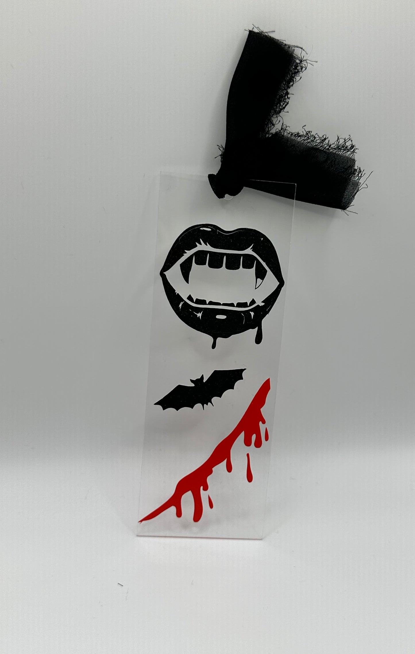 Vampire Fangs - Acrylic Bookmark