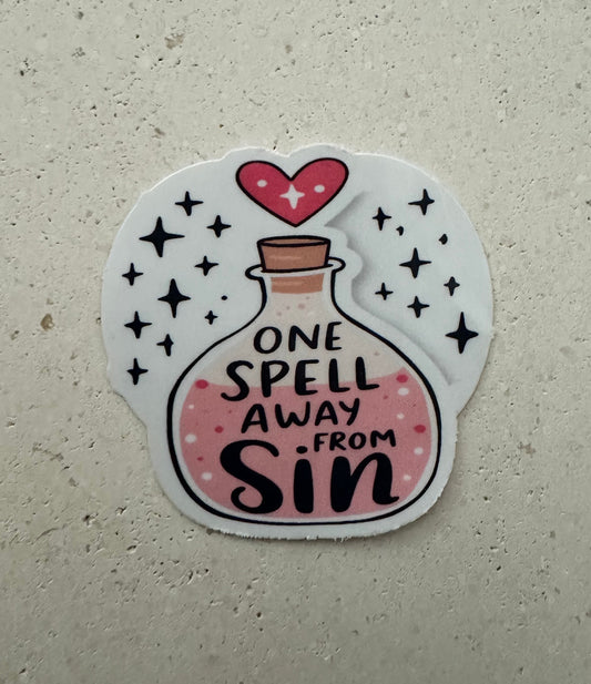 One Spell Away - Sticker