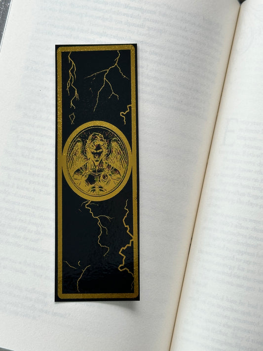 Lightning - Foil Bookmark - (Gold)