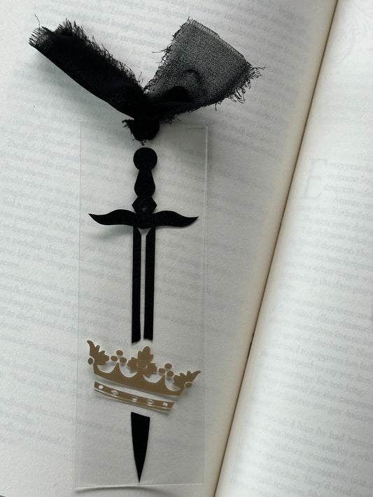 Sword and Crown - Acrylic Bookmark
