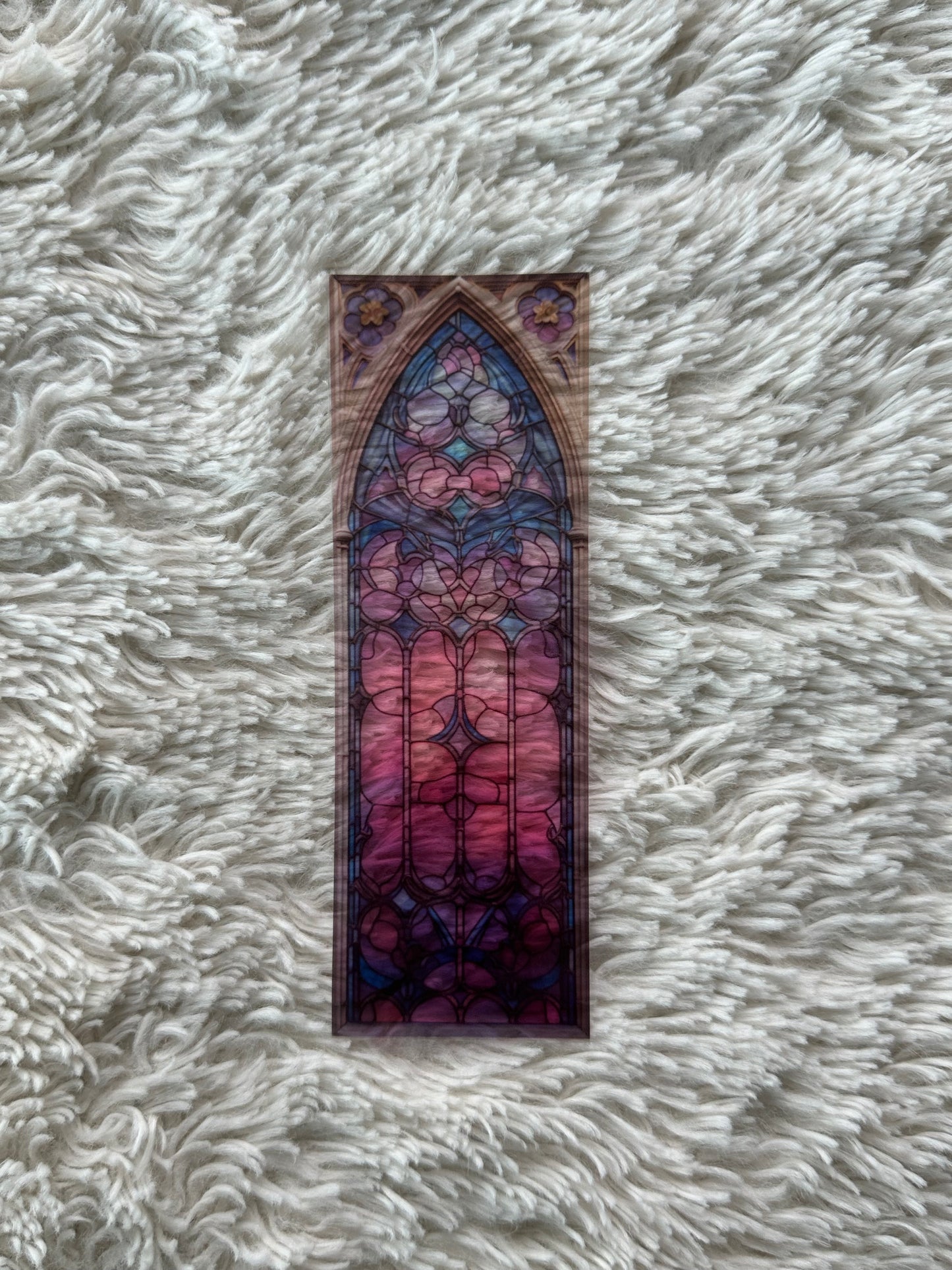 Stained Glass Style Window - Bookmark (2)