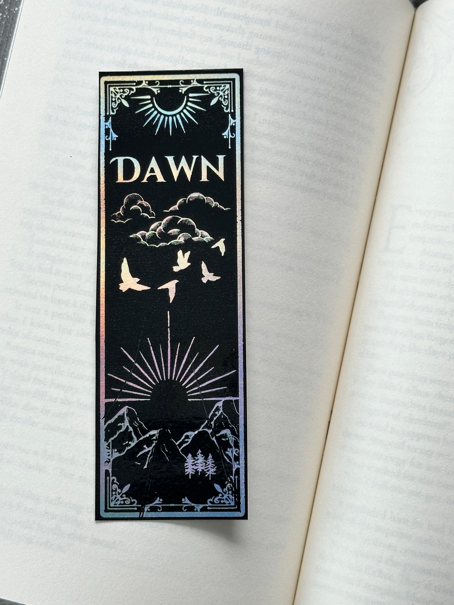 Dawn - Foil Bookmark - (Silver Holographic)
