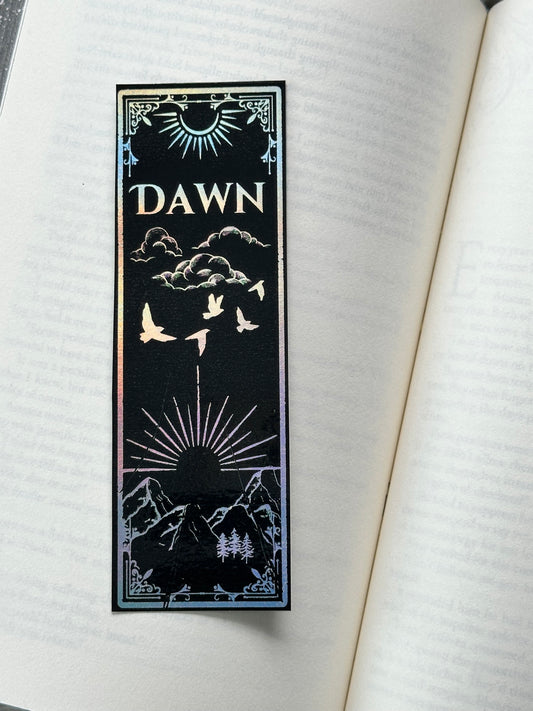 Dawn - Foil Bookmark - (Silver Holographic)