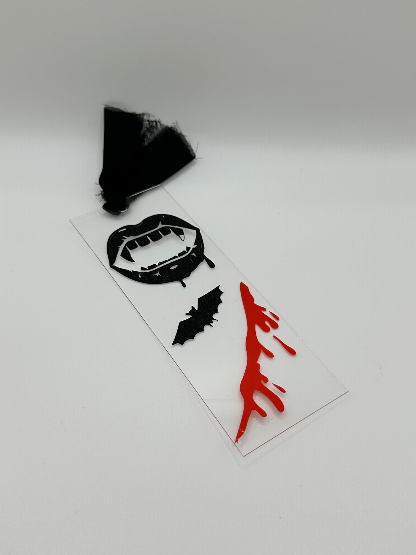 Vampire Fangs - Acrylic Bookmark