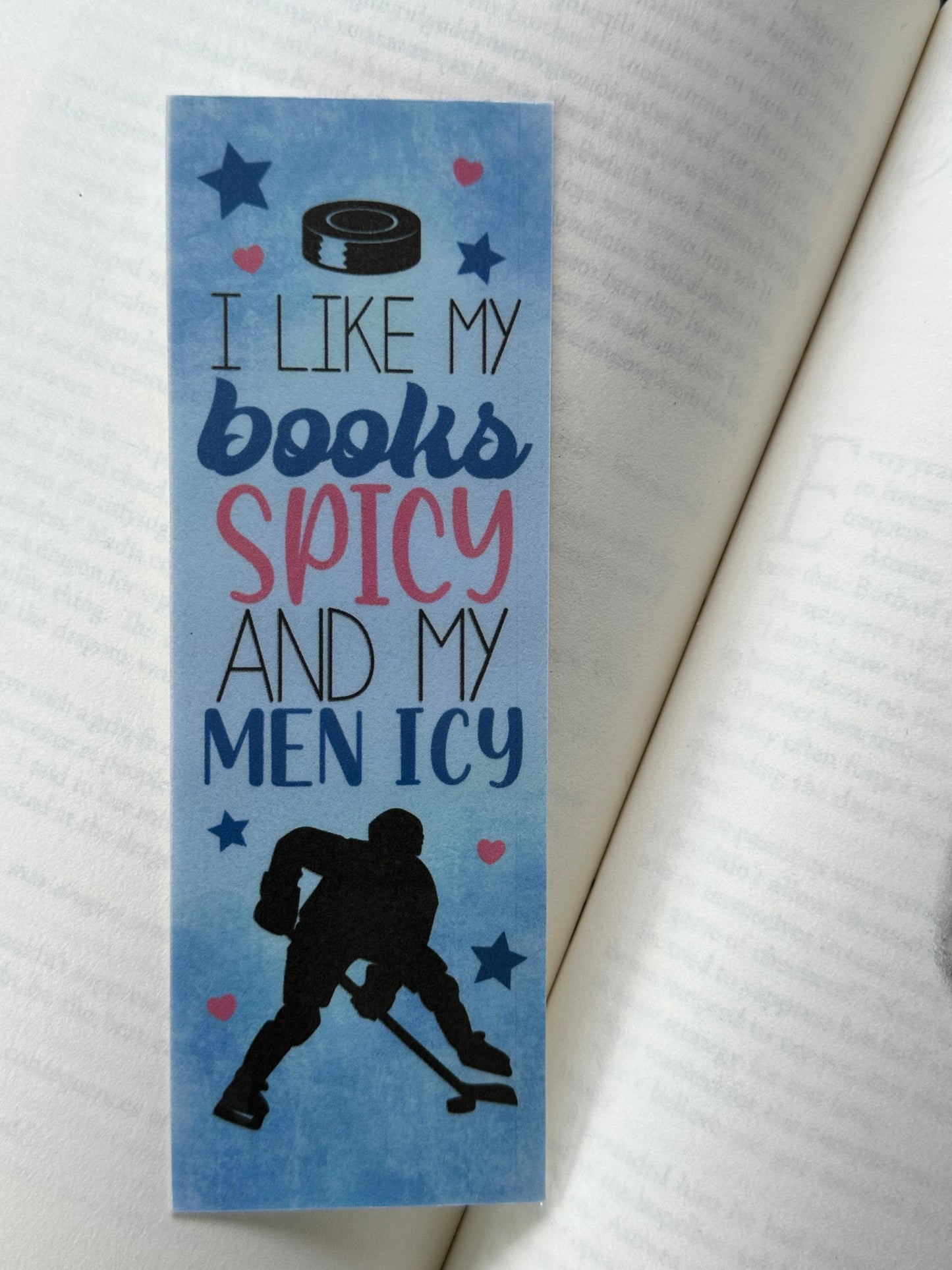 Hockey Romance Bookmark Bundle - 4 Pack