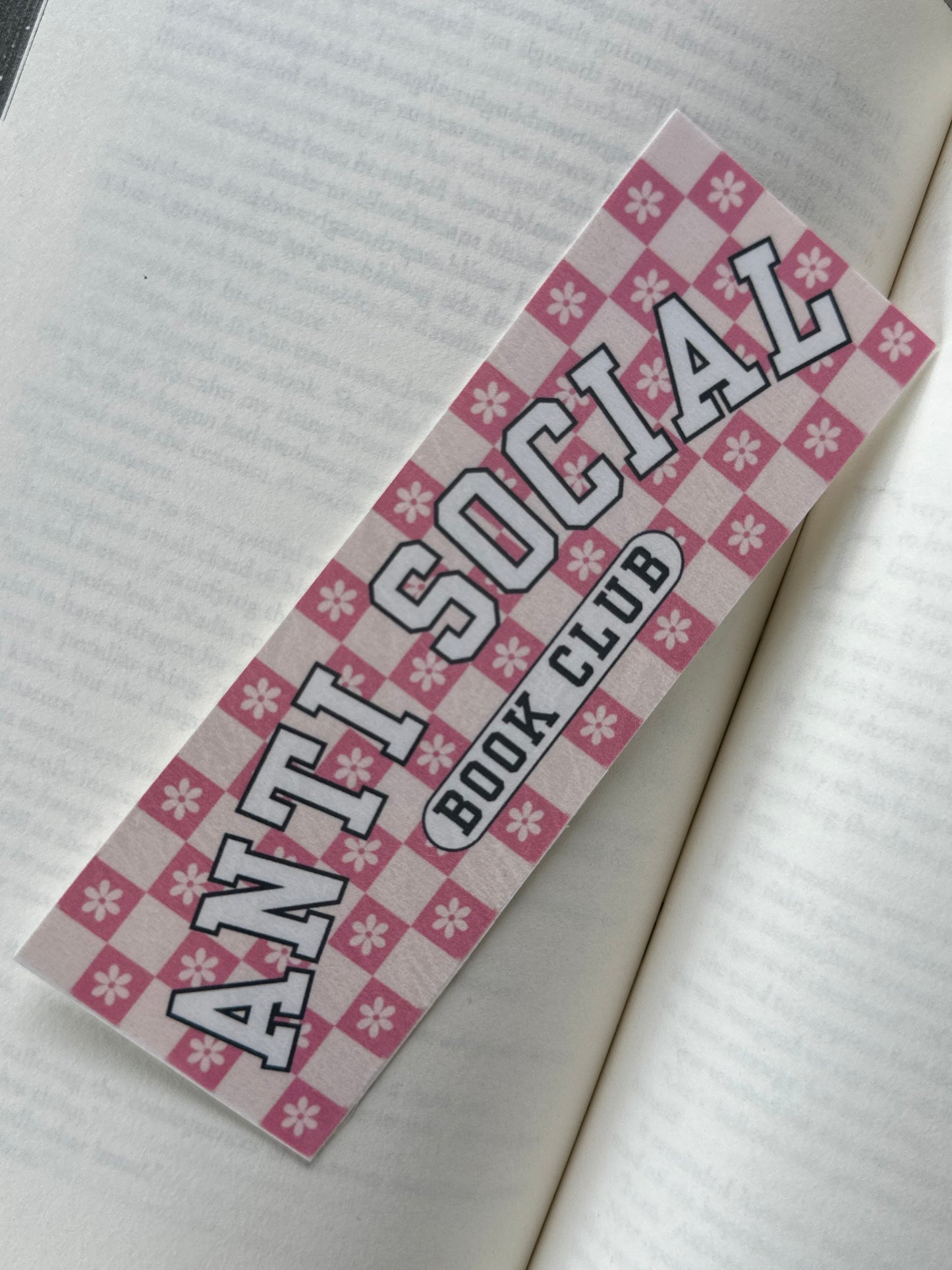 Antisocial Book Club Bookmark Bundle - 4 Pack