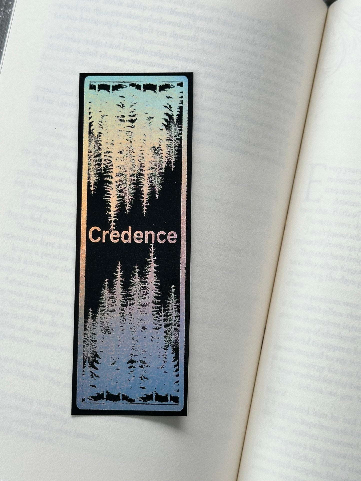 Credence - Foil Bookmark - (Silver Holographic)