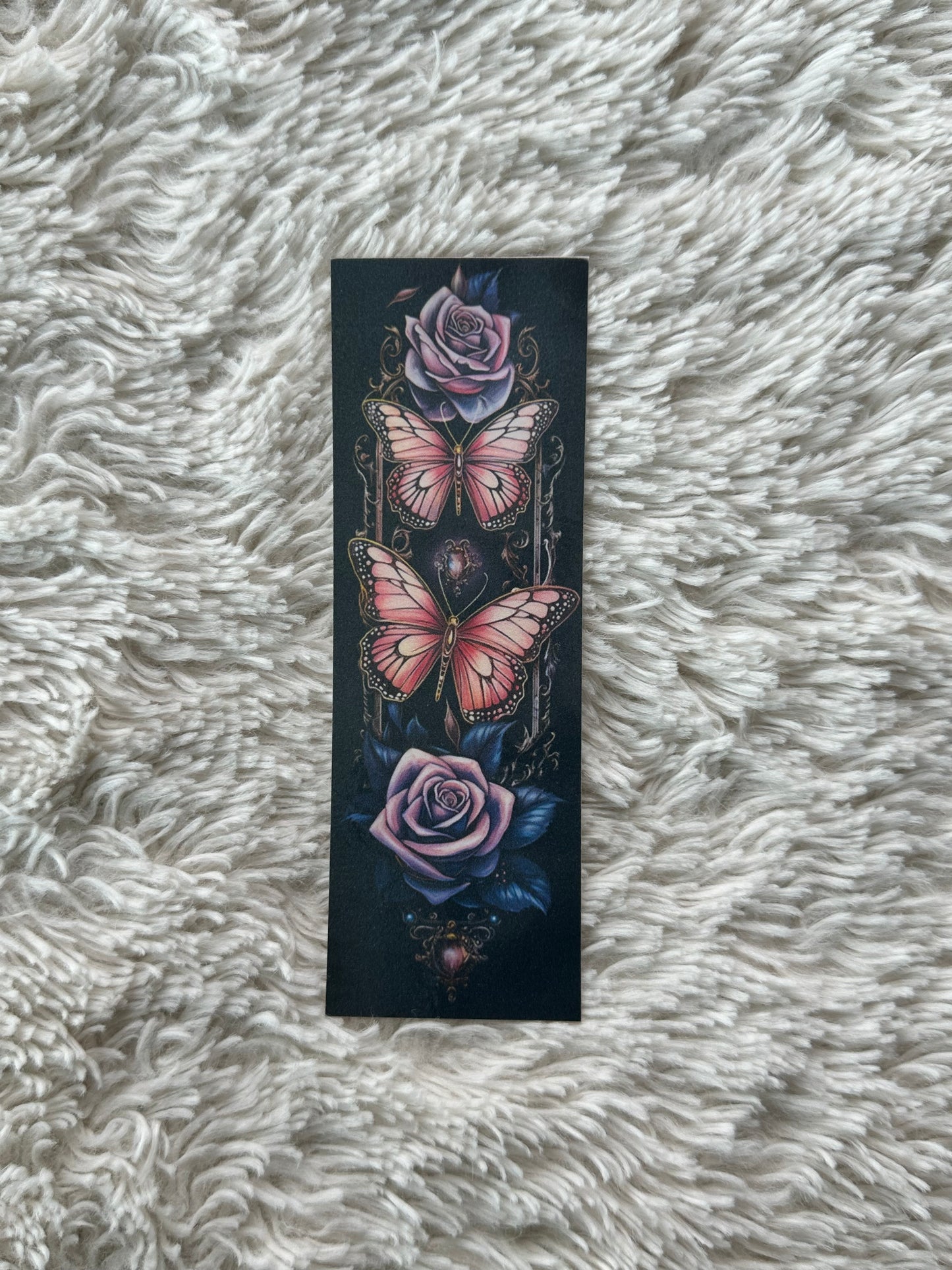 Butterflies & Roses - Bookmark (1)