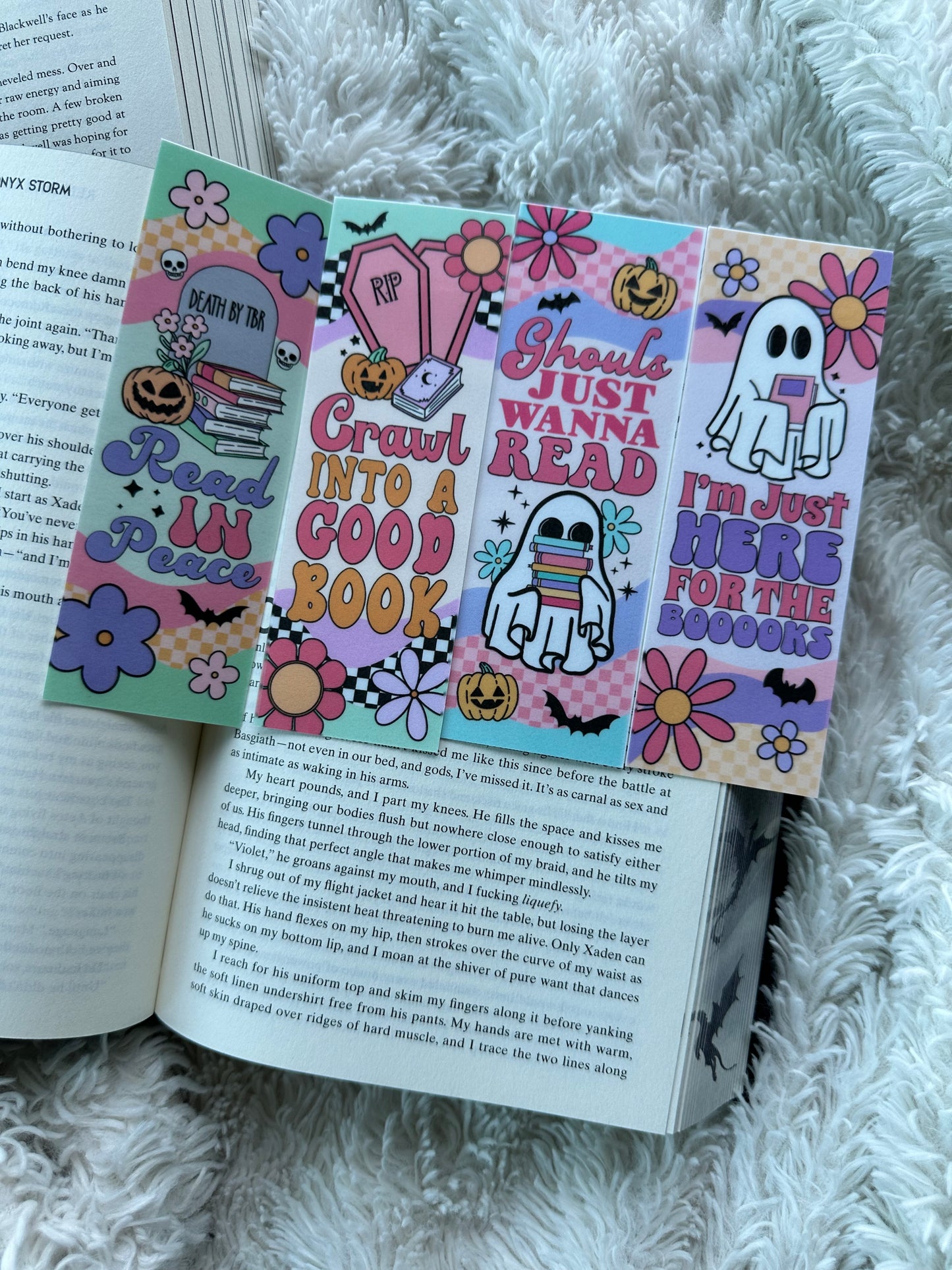 Cute Halloween Bookmark Bundle - 4 Pack