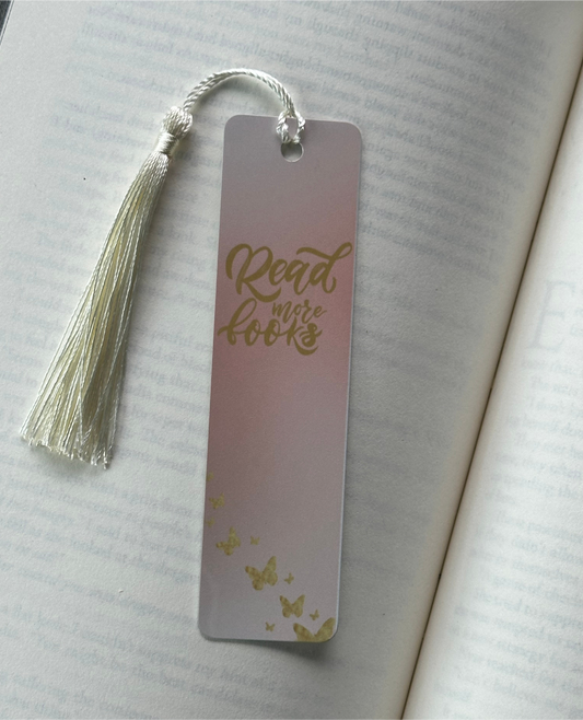 Read More Books - Metal Bookmark