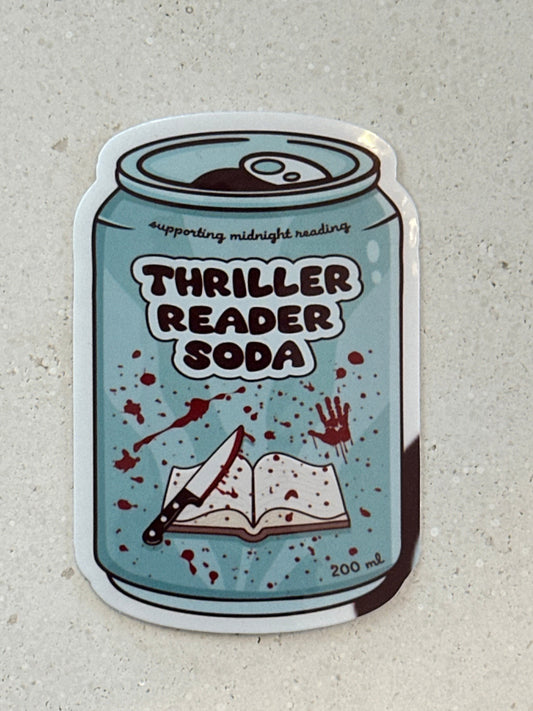 Thriller Reader Soda - Sticker