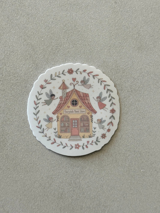 Fairytale Bookstore - Sticker