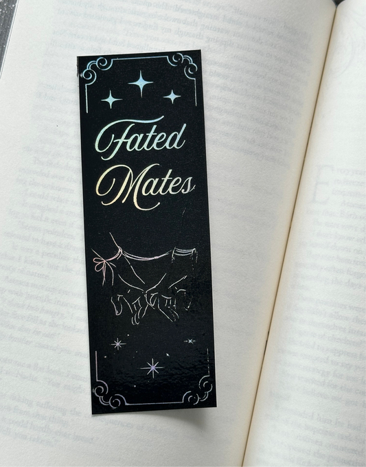 Fated Mates - Foil Bookmark - (Silver Holographic)