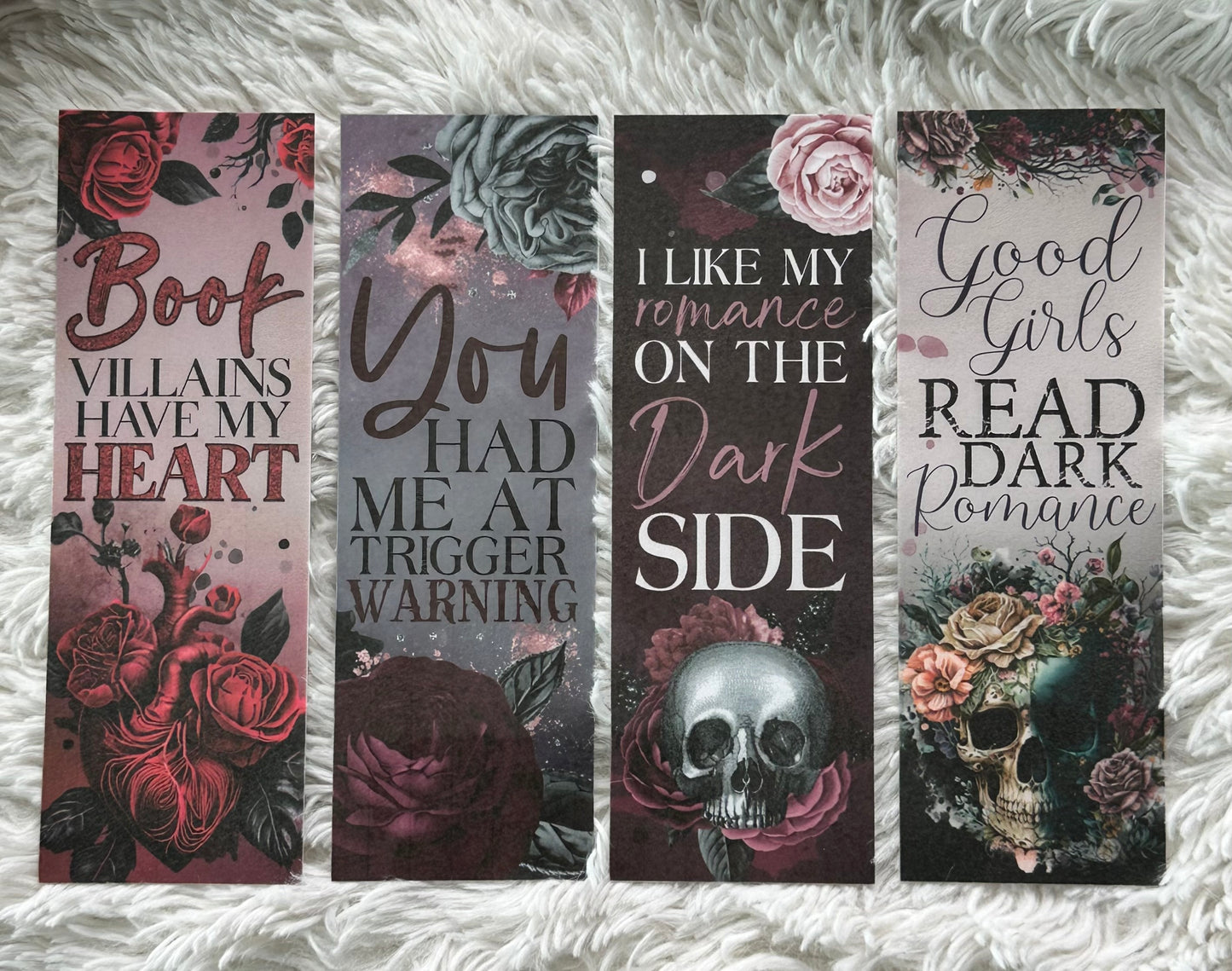 Dark Romance Bookmark Bundle - 4 Pack