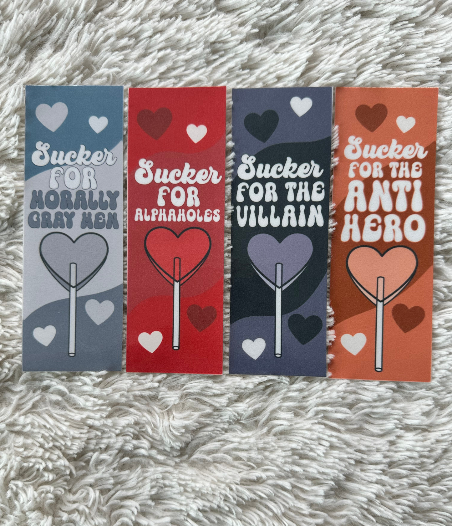 Sucker For Bookmark Bundle - 4 Pack