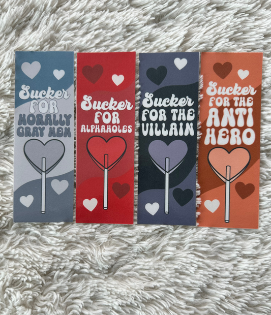 Sucker For Bookmark Bundle - 4 Pack