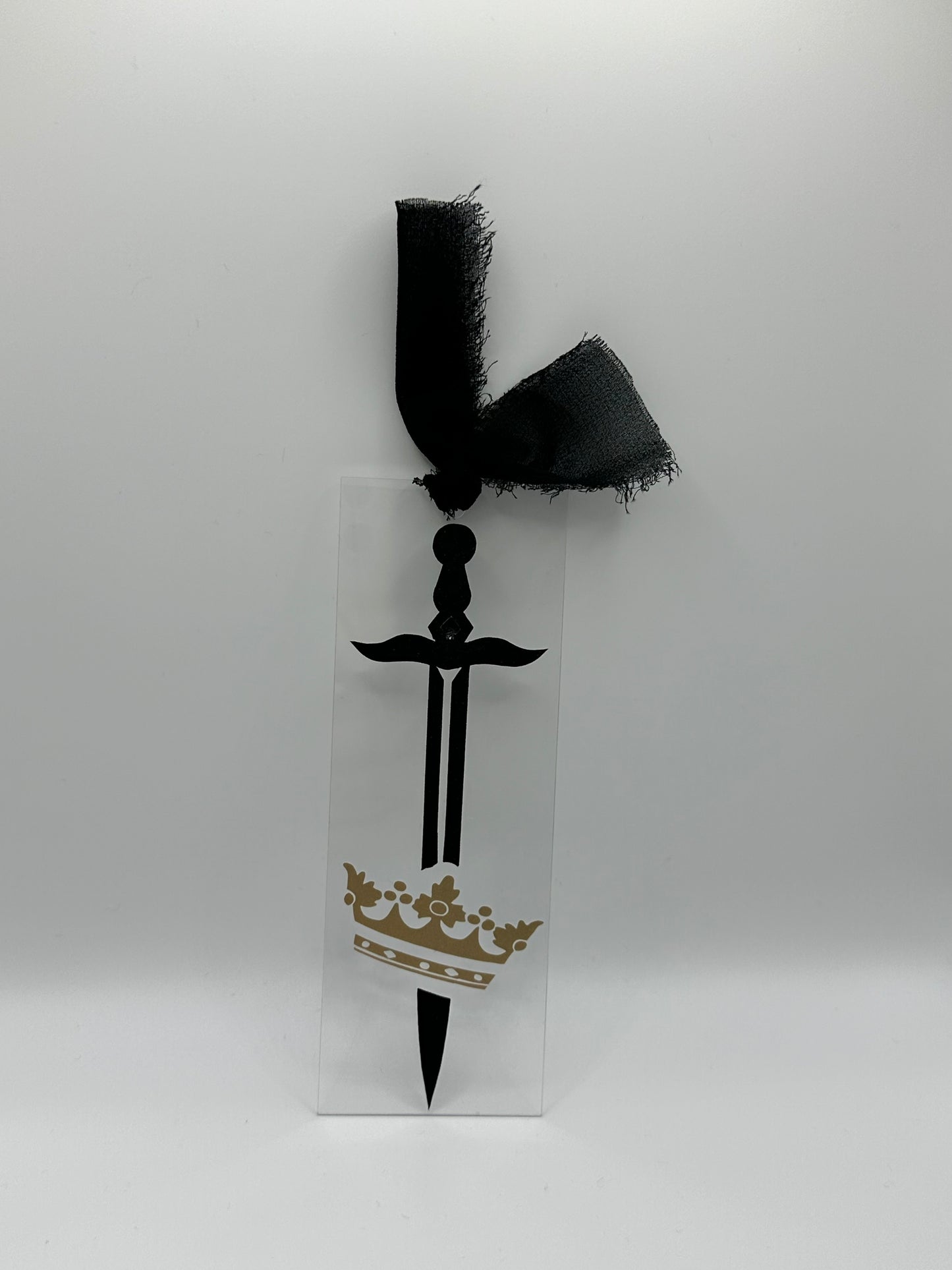 Sword and Crown - Acrylic Bookmark