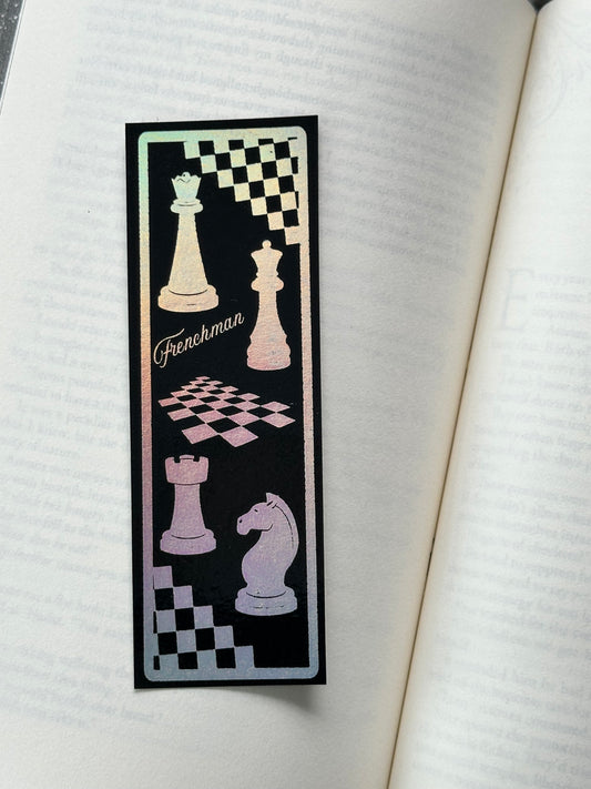 Frenchman - Foil Bookmark - (Silver Holographic)
