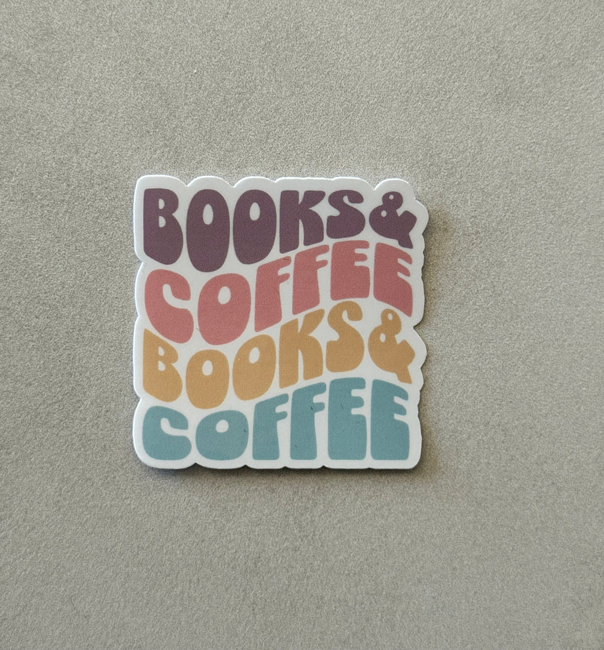 Books & Coffee - Sticker