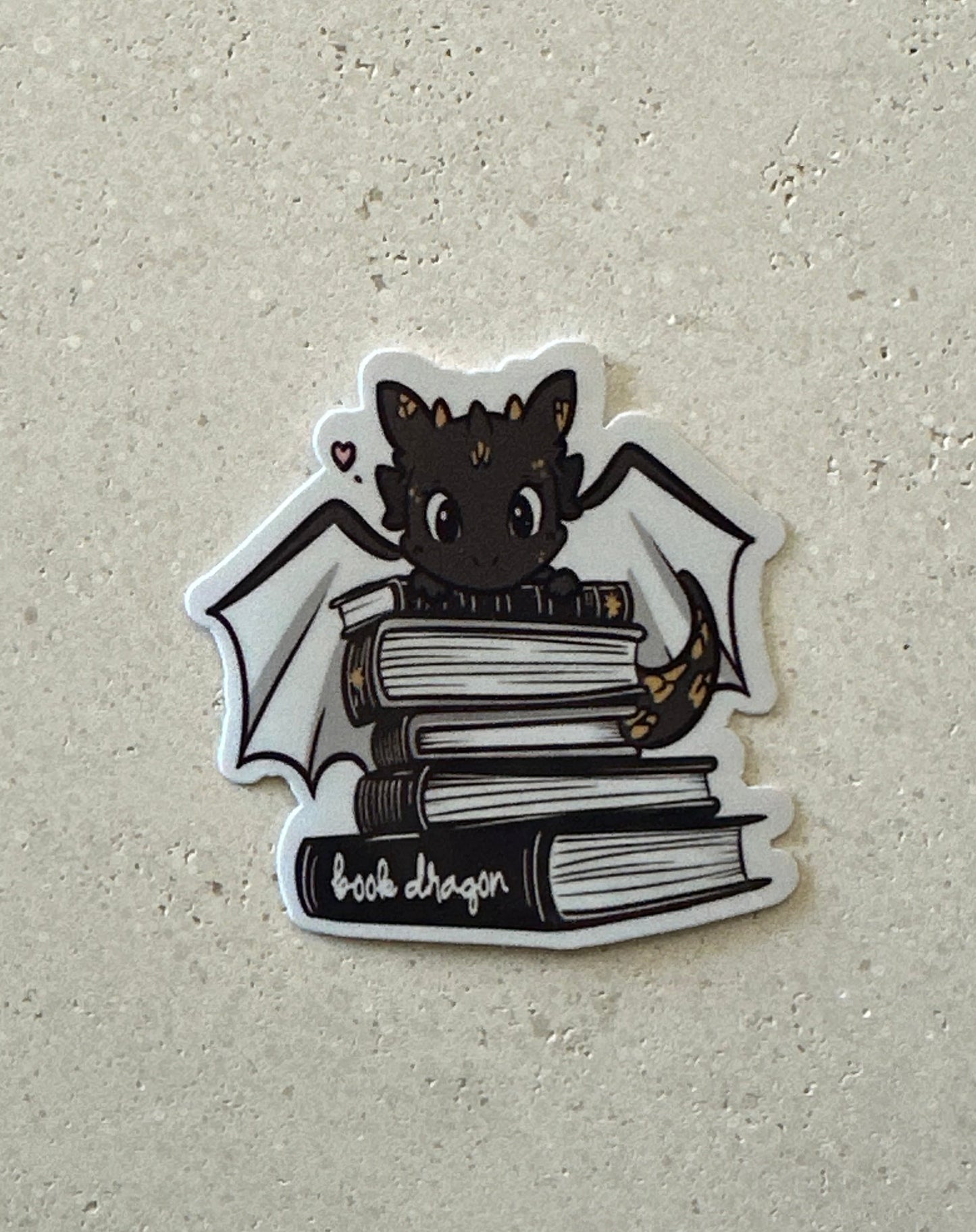 Book Dragon - Sticker