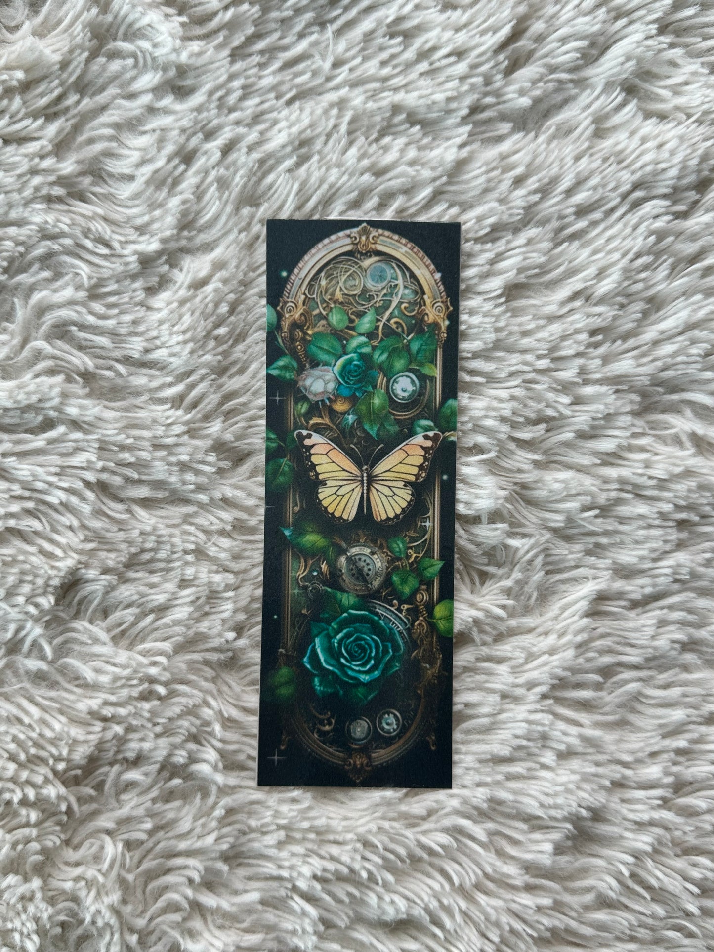 Yellow Butterfly - Bookmark (17)