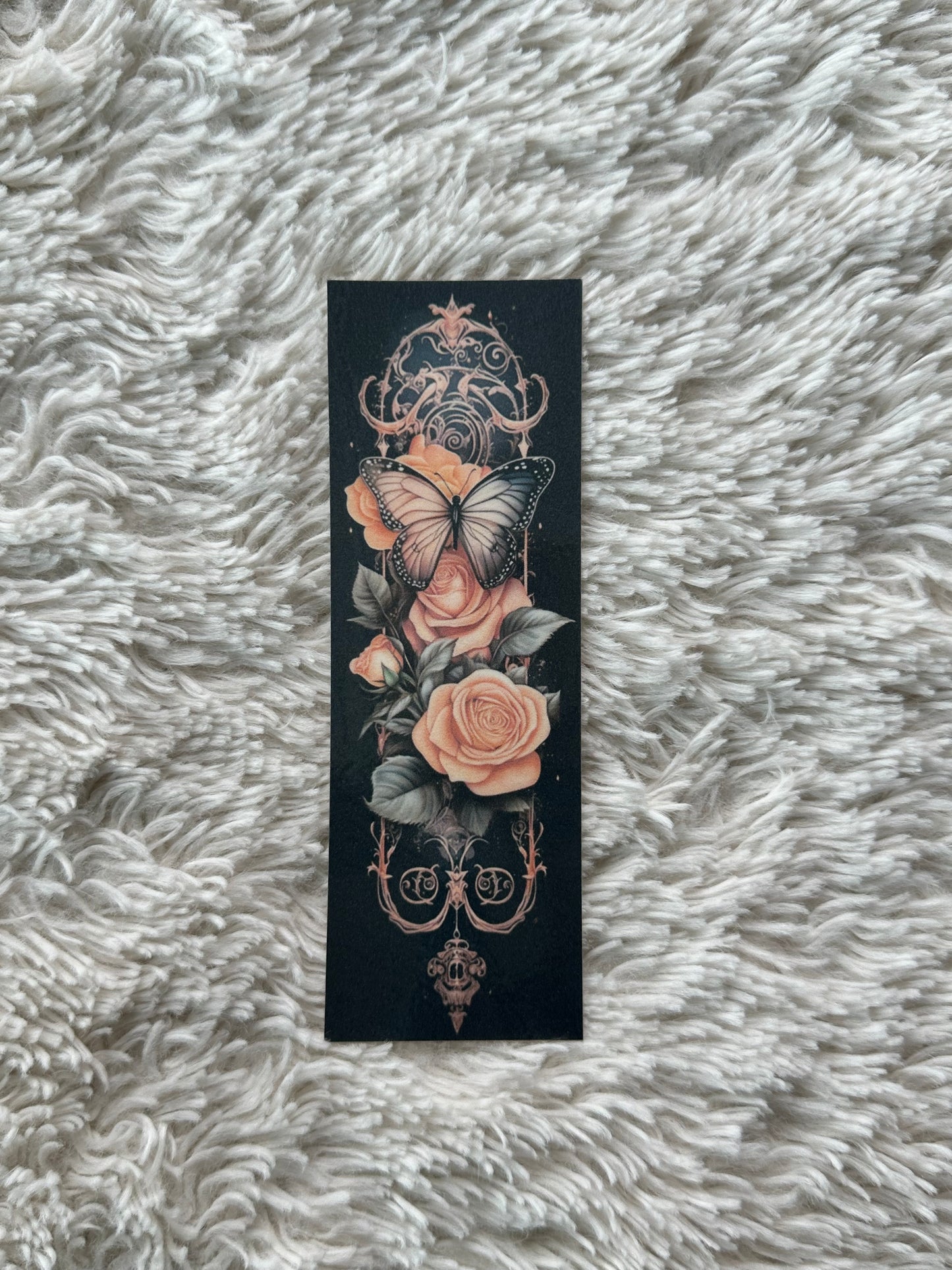 Nude Roses & Butterflies - Bookmark (14)