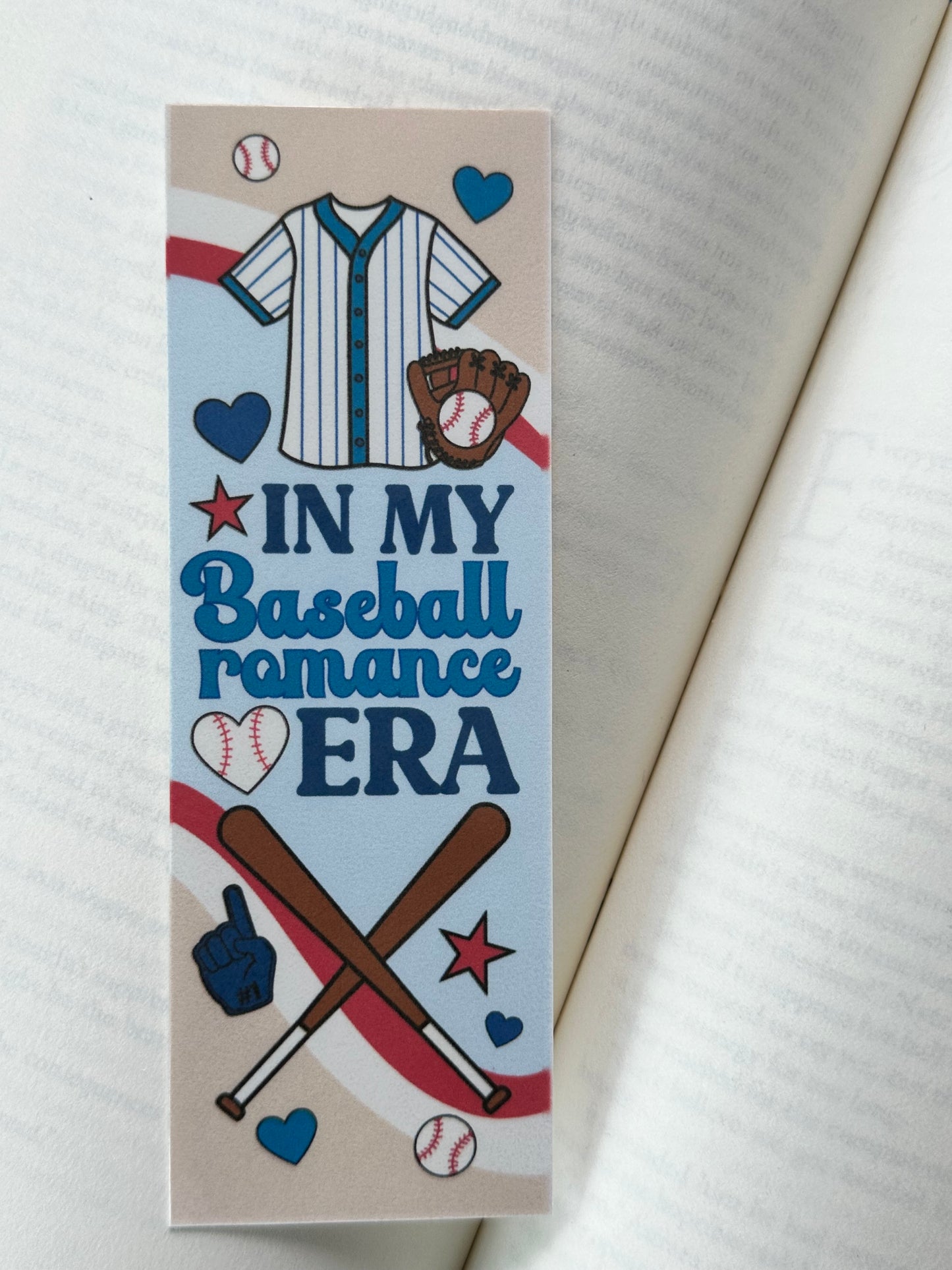 Baseball Romance Bookmark Bundle - 4 Pack