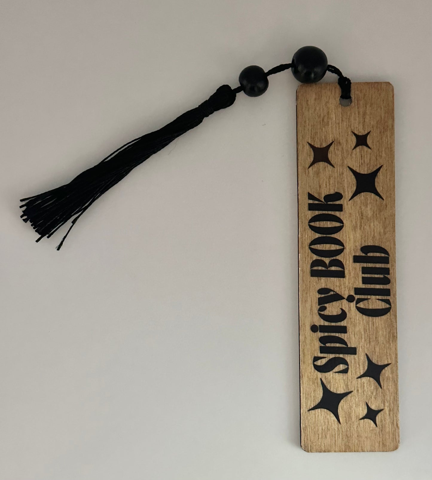 Spicy Book Club - Wood Bookmark - (Early American)