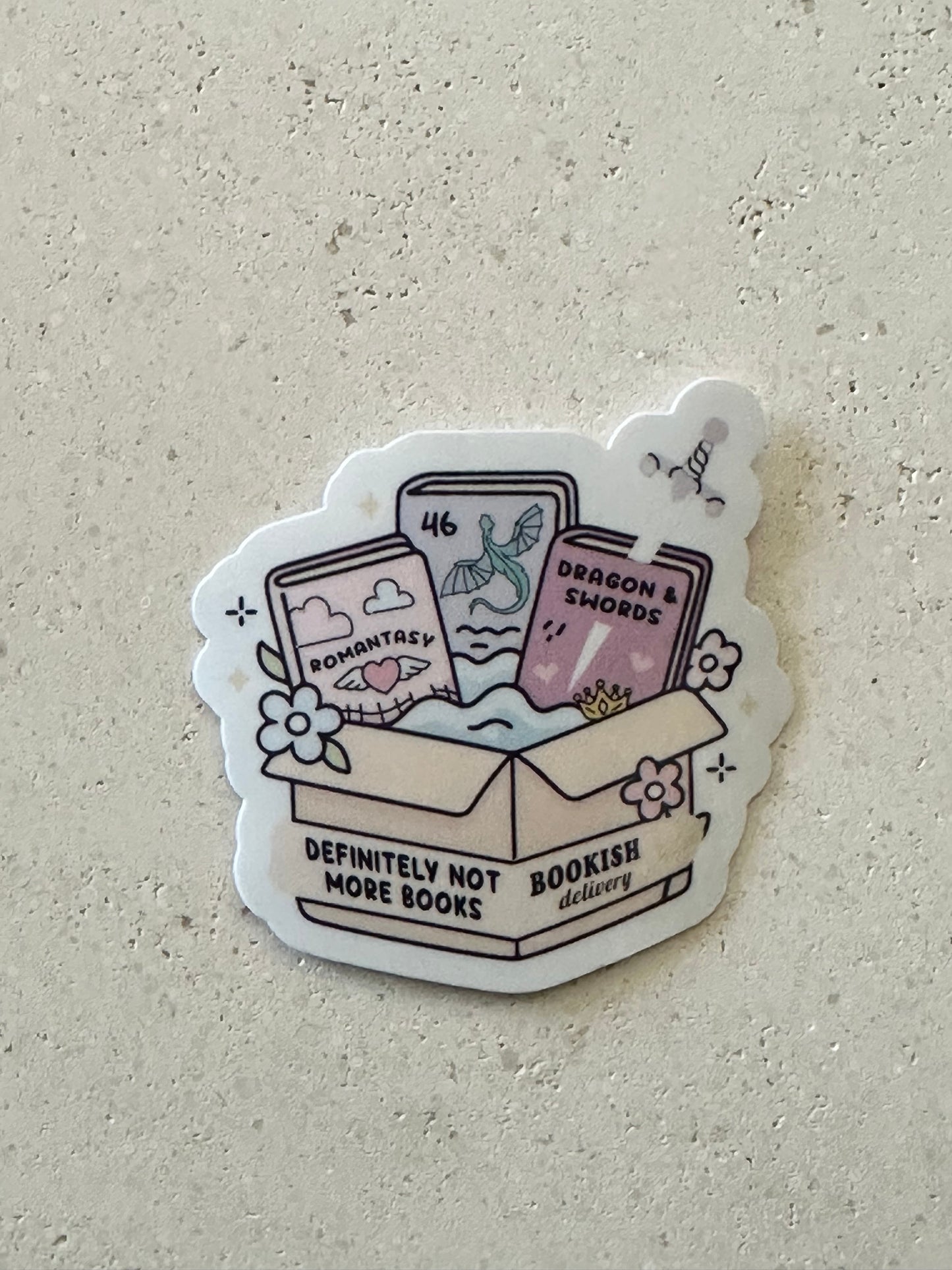 Definitely Not Romantasy - Sticker