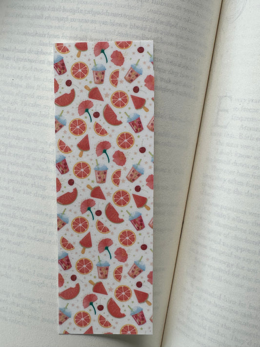 Summer Snacks - Bookmark
