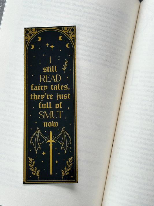 Spicy Fairy Tales - Foil Bookmark - (Gold)