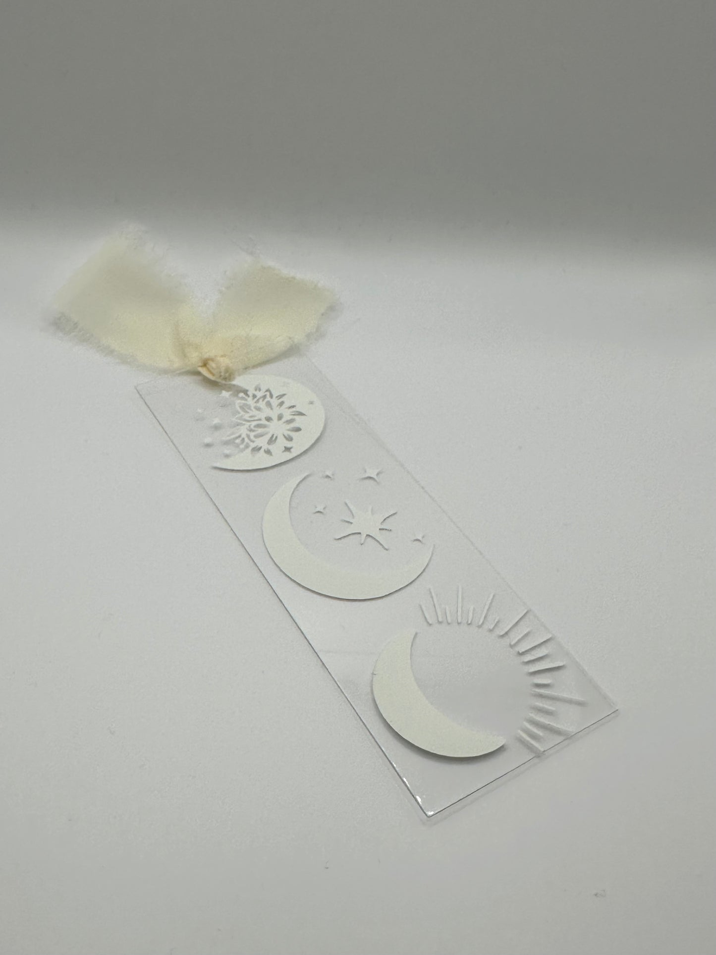 Glow In The Dark - Moons - Acrylic Bookmark