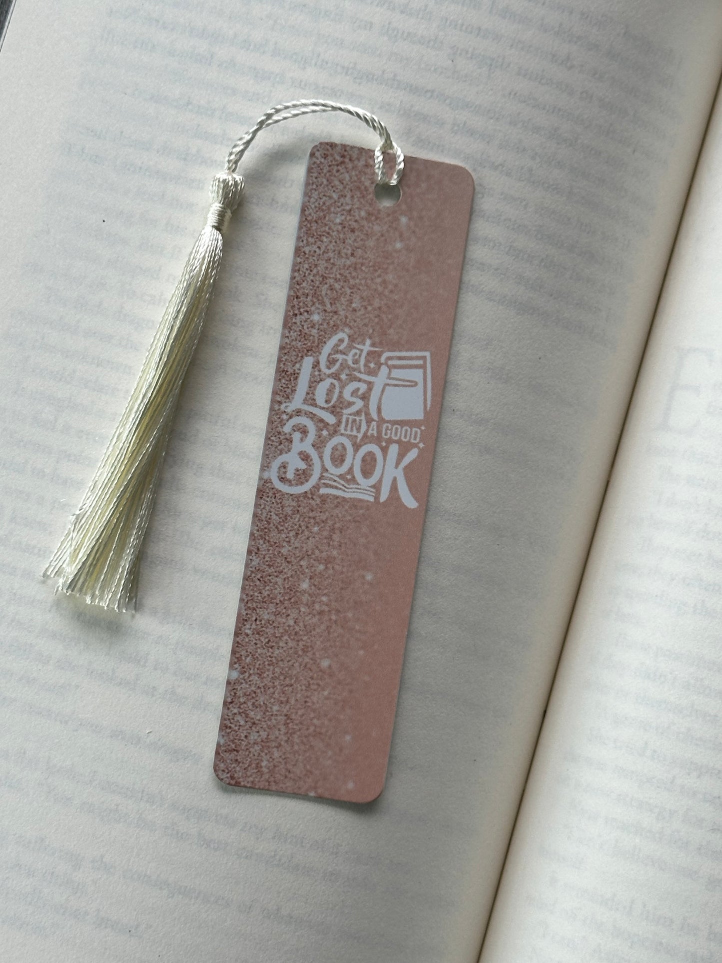 Get Lost In A Good Book - Metal Bookmark