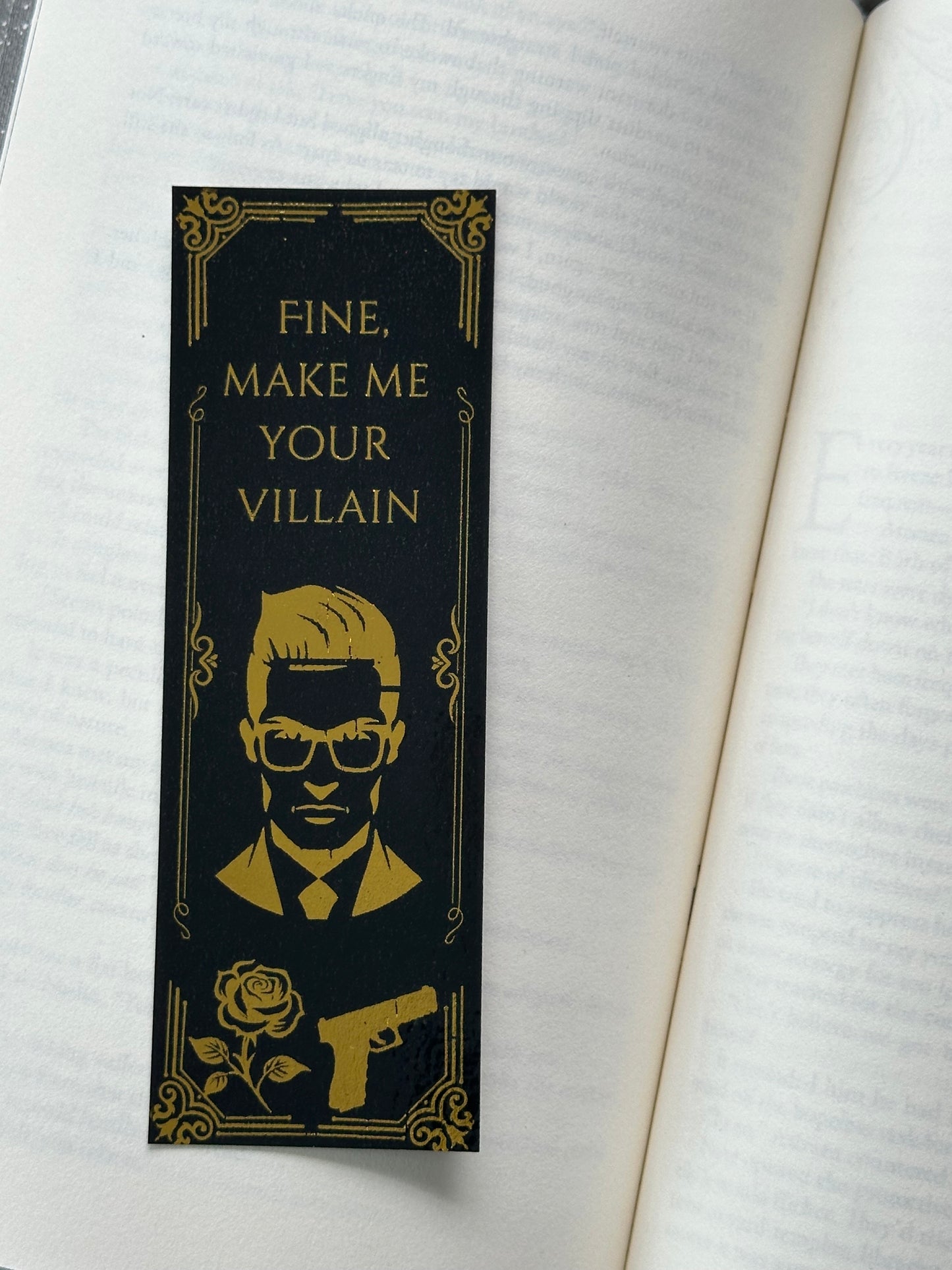 Villain - Foil Bookmark (Gold)