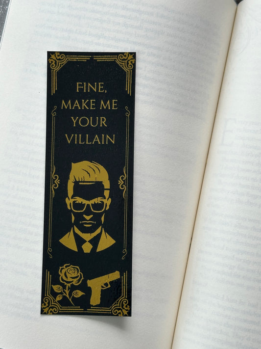 Villain - Foil Bookmark (Gold)