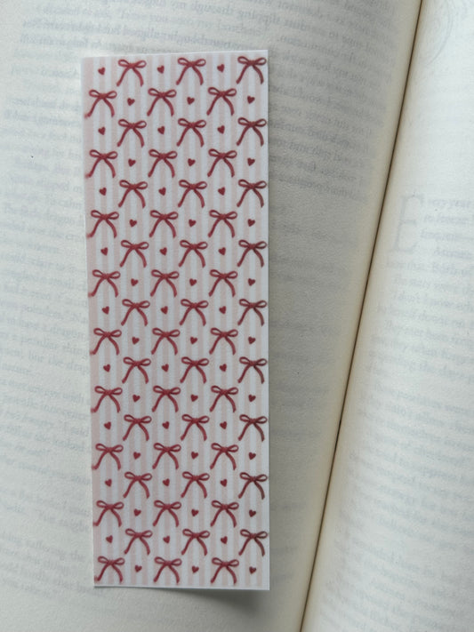 Bows & Stripes - Bookmark
